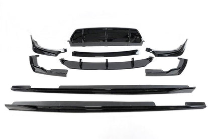 Kit De Carrocería BMW G06 X6 Look M Performance Brillante Negro