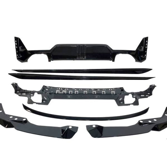 BMW G20 / G21 LCI Body Kit M Performance Look Gloss Black