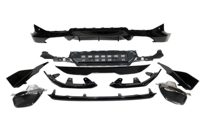 Kit De Carrocería BMW G42 Coupe Look M Performance Brillante Negro