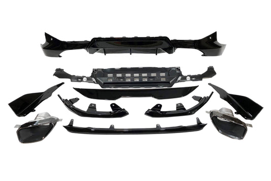Kit De Carrocería BMW G42 Coupe Look M Performance Brillante Negro