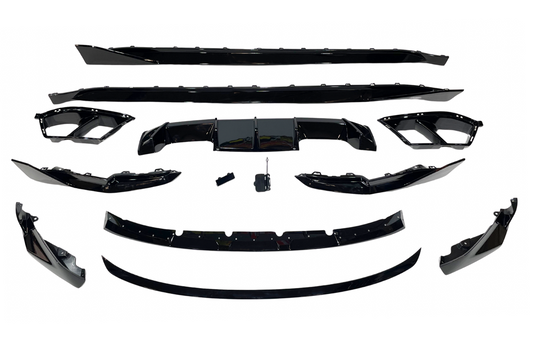Kit De Carrocería BMW G80 M3 Look M Performance Negro Brillante