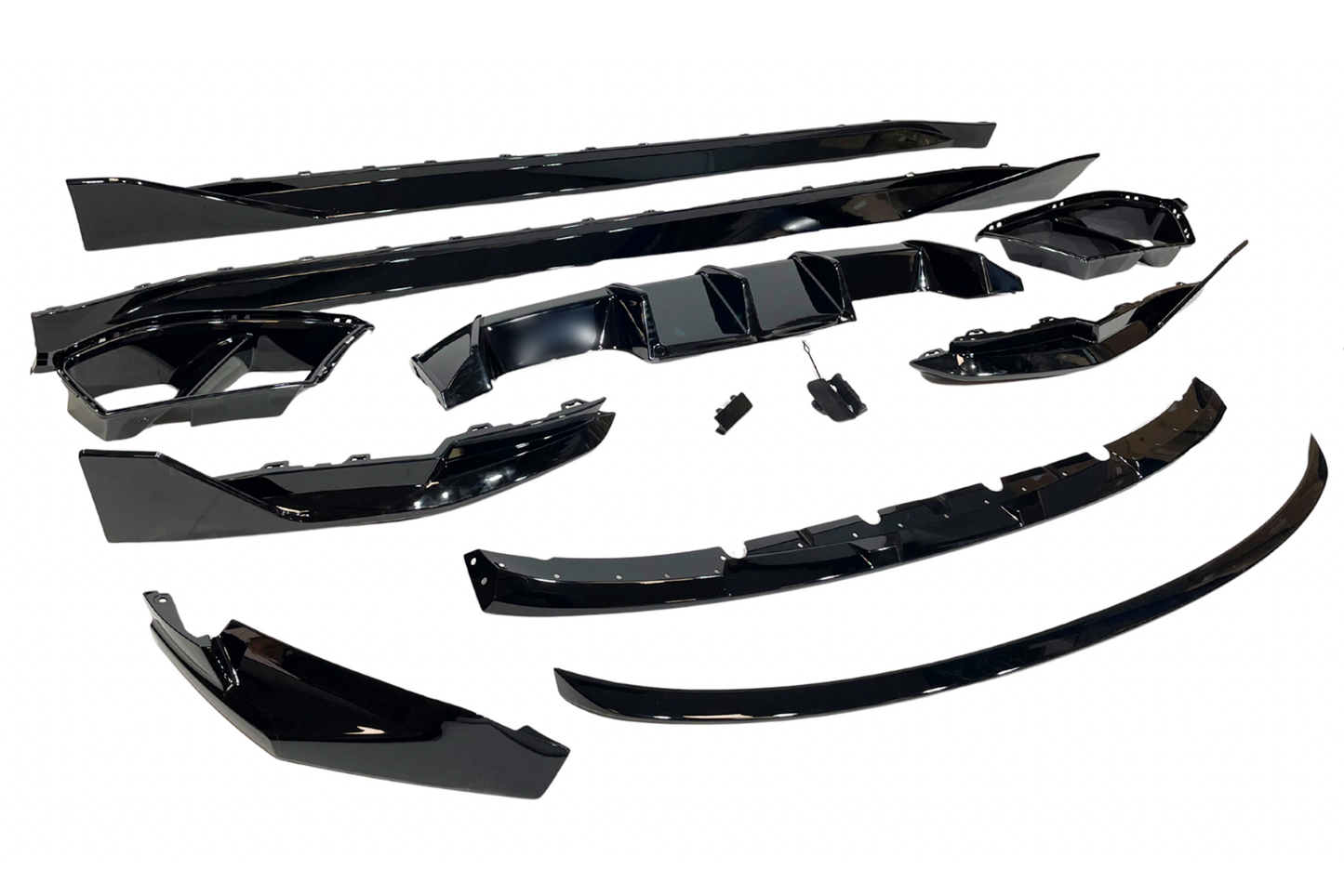 Kit De Carrocería BMW G80 M3 Look M Performance Negro Brillante