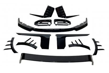 Kit De Carrocería BMW G87 M2 Look M Performance Negro Brillante