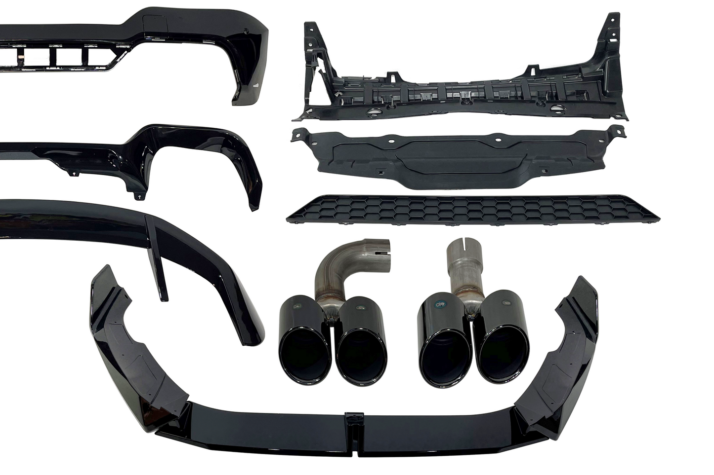 Kit carrozzeria BMW X3 G01 LCI Look M Performance Nero lucido