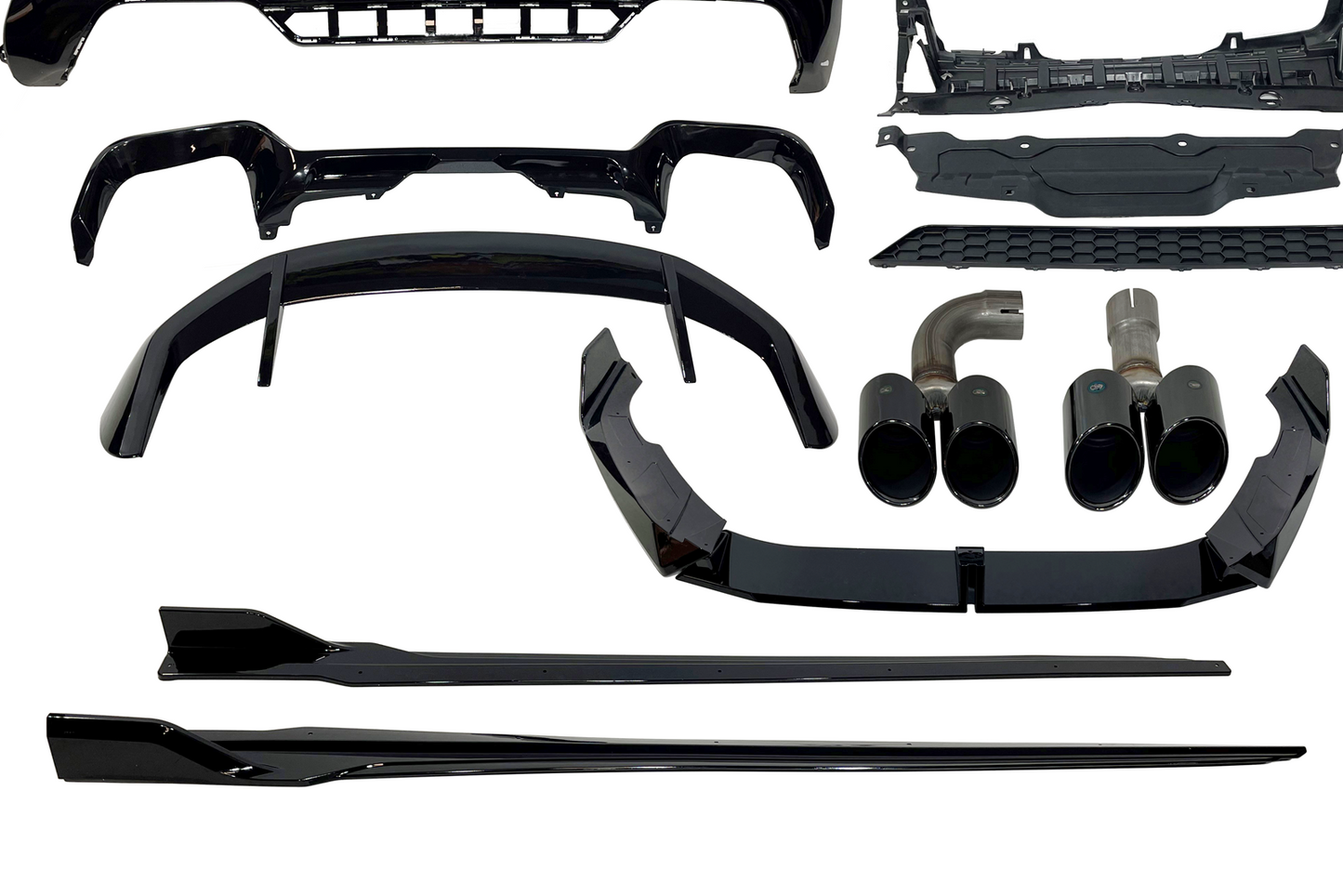 Kit carrozzeria BMW X3 G01 LCI Look M Performance Nero lucido