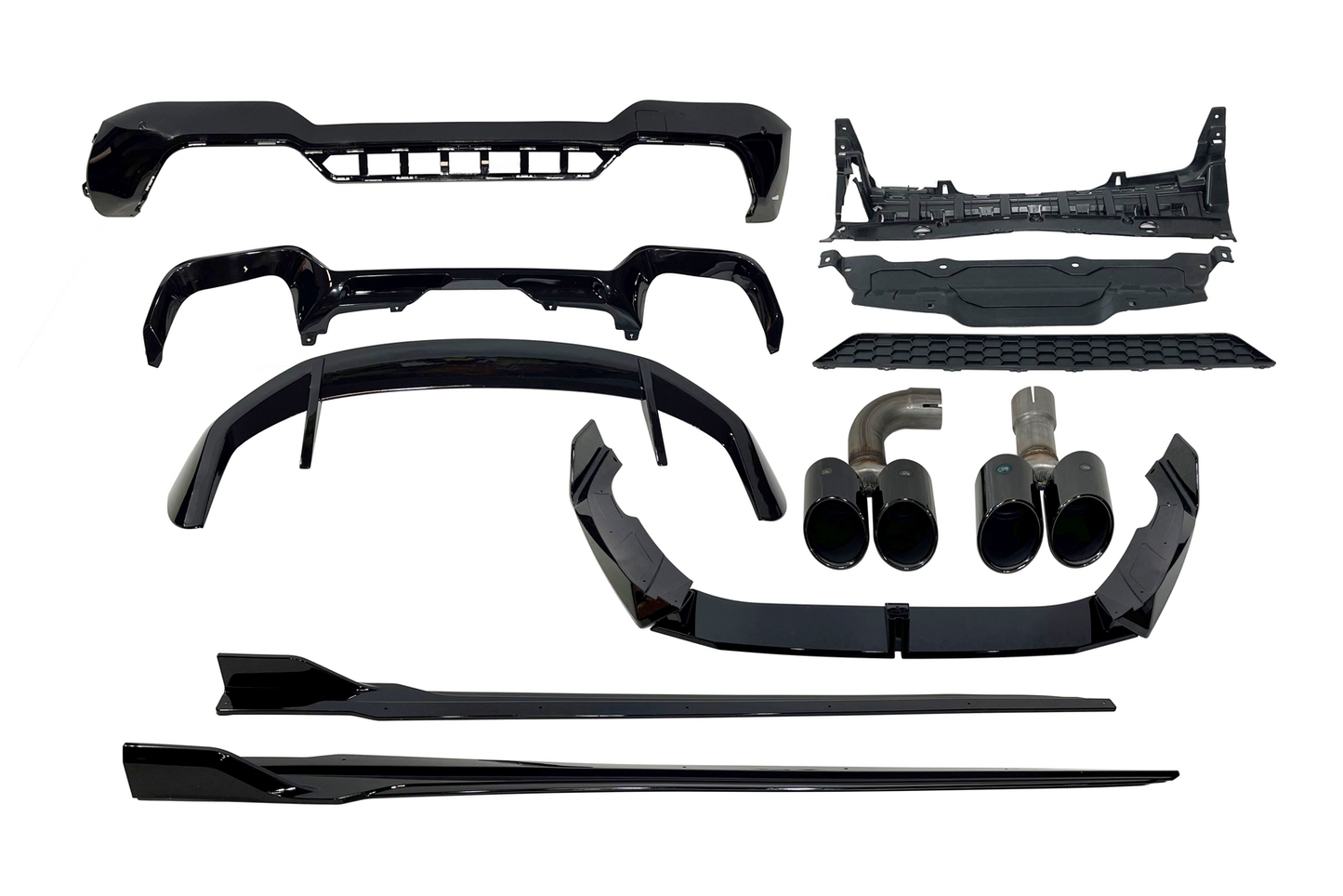 Kit carrozzeria BMW X3 G01 LCI Look M Performance Nero lucido