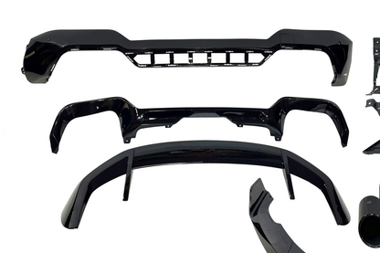 Kit carrozzeria BMW X3 G01 LCI Look M Performance Nero lucido
