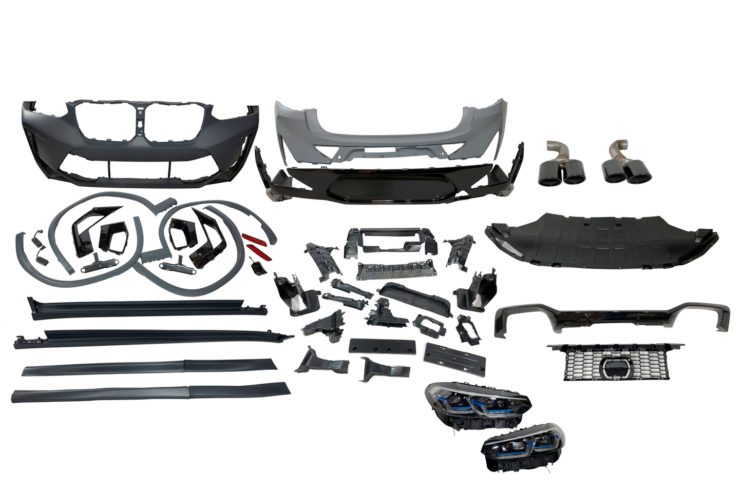 Kit  De Carrocería BMW X4 G02 2017-2021 Look X4M LCI