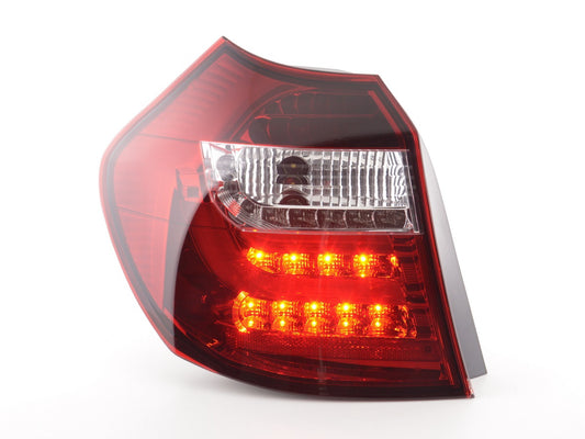 Pilotos traseros LED BMW Serie 1 E87 / E81 3/5 puertas 04-06 transparente/rojo