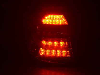 Pilotos traseros LED BMW Serie 1 E87 / E81 3/5 puertas, años 04-06, color negro