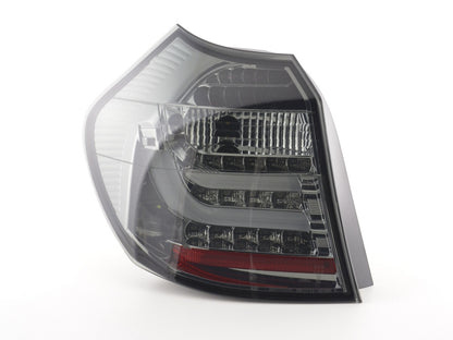 Pilotos traseros LED BMW Serie 1 E87 / E81 3/5 puertas, años 04-06, color negro