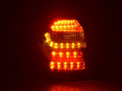 Pilotos traseros LED BMW Serie 1 E87 / E81 3/5 puertas, años 04-06, color negro