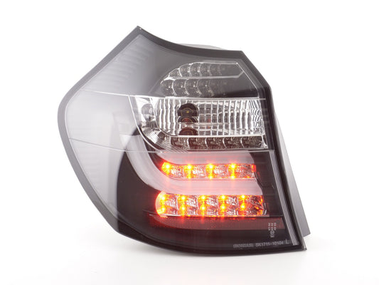 LED BMW Rear Pilots Series 1 E87 / E81 3/5 doors, years 04-06, black color