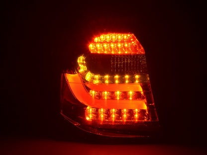 Pilotos traseros LED para BMW Serie 1 E87/E81 3/5 puertas, años 07-11, color negro