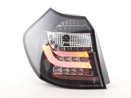 LED rear pilots for BMW 1 E87/E81 3/5 doors, years 07-11, black color
