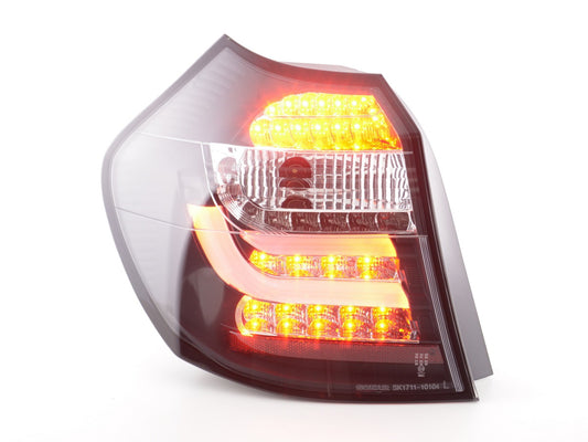 LED rear pilots for BMW 1 E87/E81 3/5 doors, years 07-11, black color
