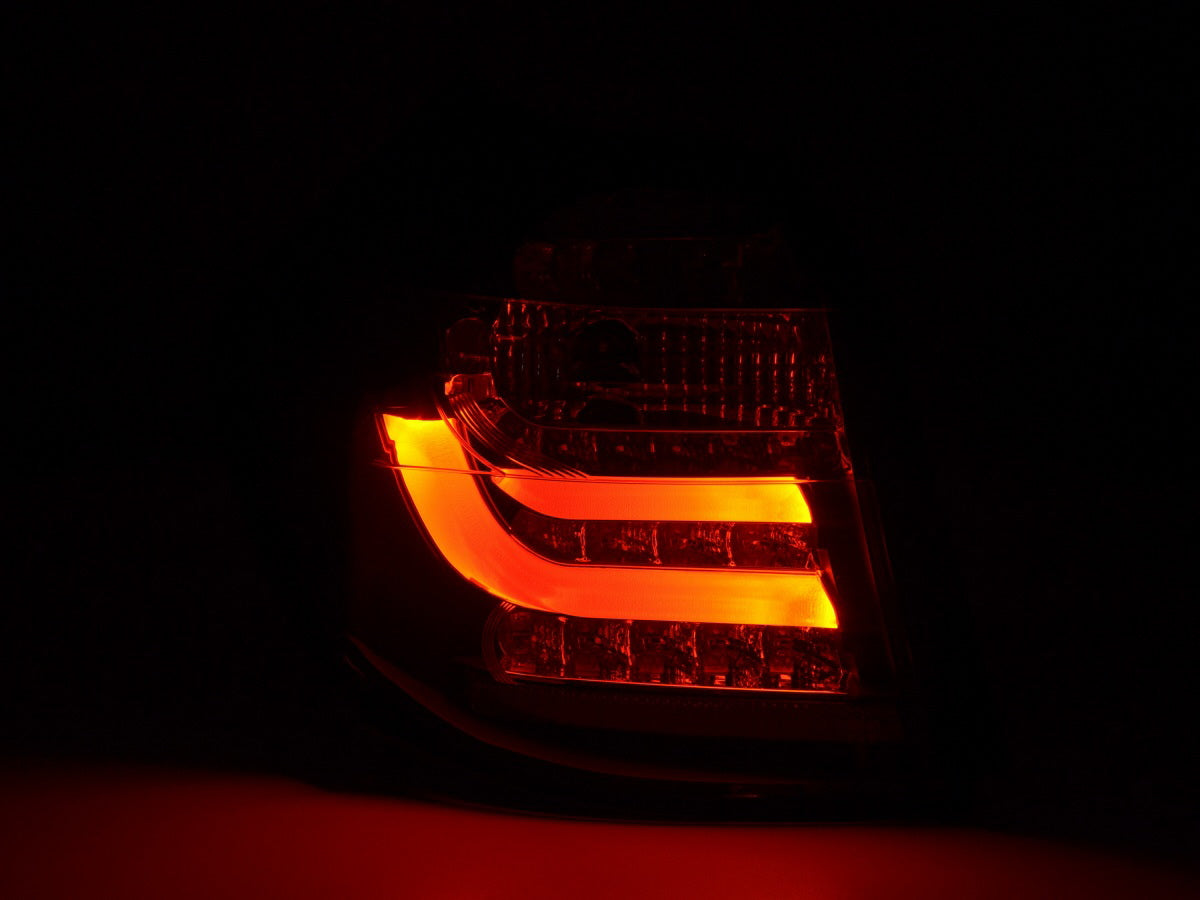 Pilotos traseros LED para BMW Serie 1 E87/E81 3/5 puertas, años 07-11, color negro