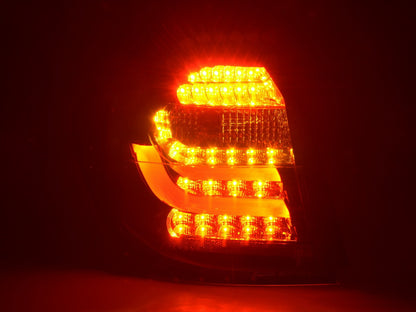 Pilotos traseros LED para BMW Serie 1 E87/E81 3/5 puertas, años 07-11, color negro