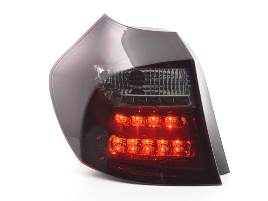 LED BMW Rear Pilots Series 1 E87/E81 3/5 doors 04-07 red/black