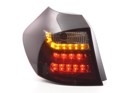 LED BMW Heckpiloten Serie 1 E87/E81 3/5 Türen 04-07 rot/schwarz