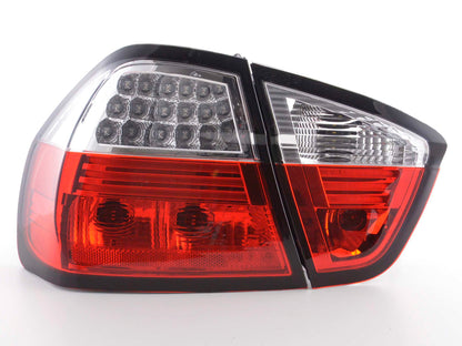 Pilotos traseros LED BMW Serie 3 Berlina Tipo E90 05-08 transparente/rojo
