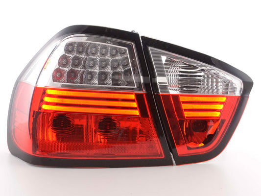 Pilotos traseros LED BMW Serie 3 Berlina Tipo E90 05-08 transparente/rojo