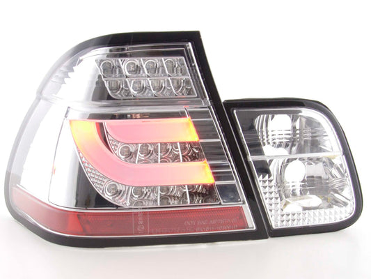 Pilotos Traseros Led Bmw 3Er E46 Limo 98-01 Cromo Lights > Rear/tail Lights