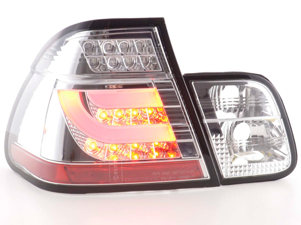 Pilotos Traseros Led Bmw 3Er E46 Limo 98-01 Cromo Lights > Rear/tail Lights