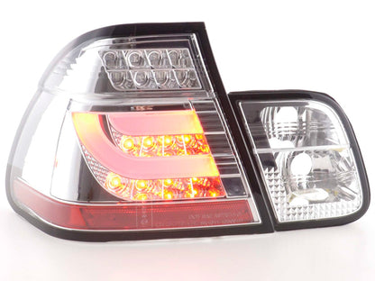 Pilotos Traseros Led Bmw 3Er E46 Limo 98-01 Cromo Lights > Rear/tail Lights