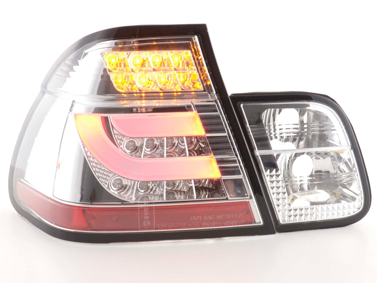 Pilotos Traseros Led Bmw 3Er E46 Limo 98-01 Cromo Lights > Rear/tail Lights