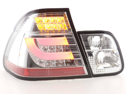 Pilotos Traseros Led Bmw 3Er E46 Limo 98-01 Cromo Lights > Rear/tail Lights
