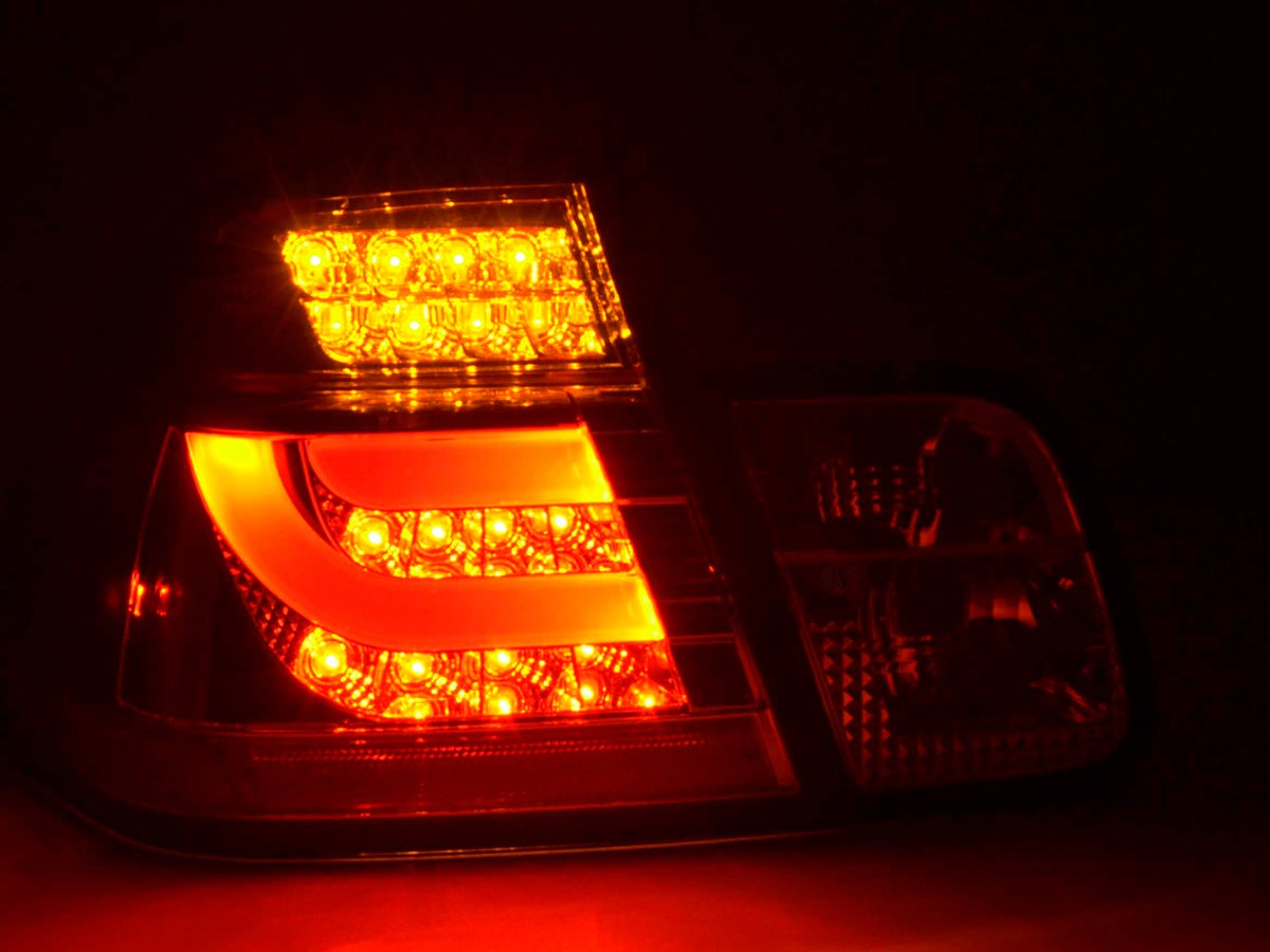 Pilotos Traseros Led Bmw 3Er E46 Limo 98-01 Cromo Lights > Rear/tail Lights