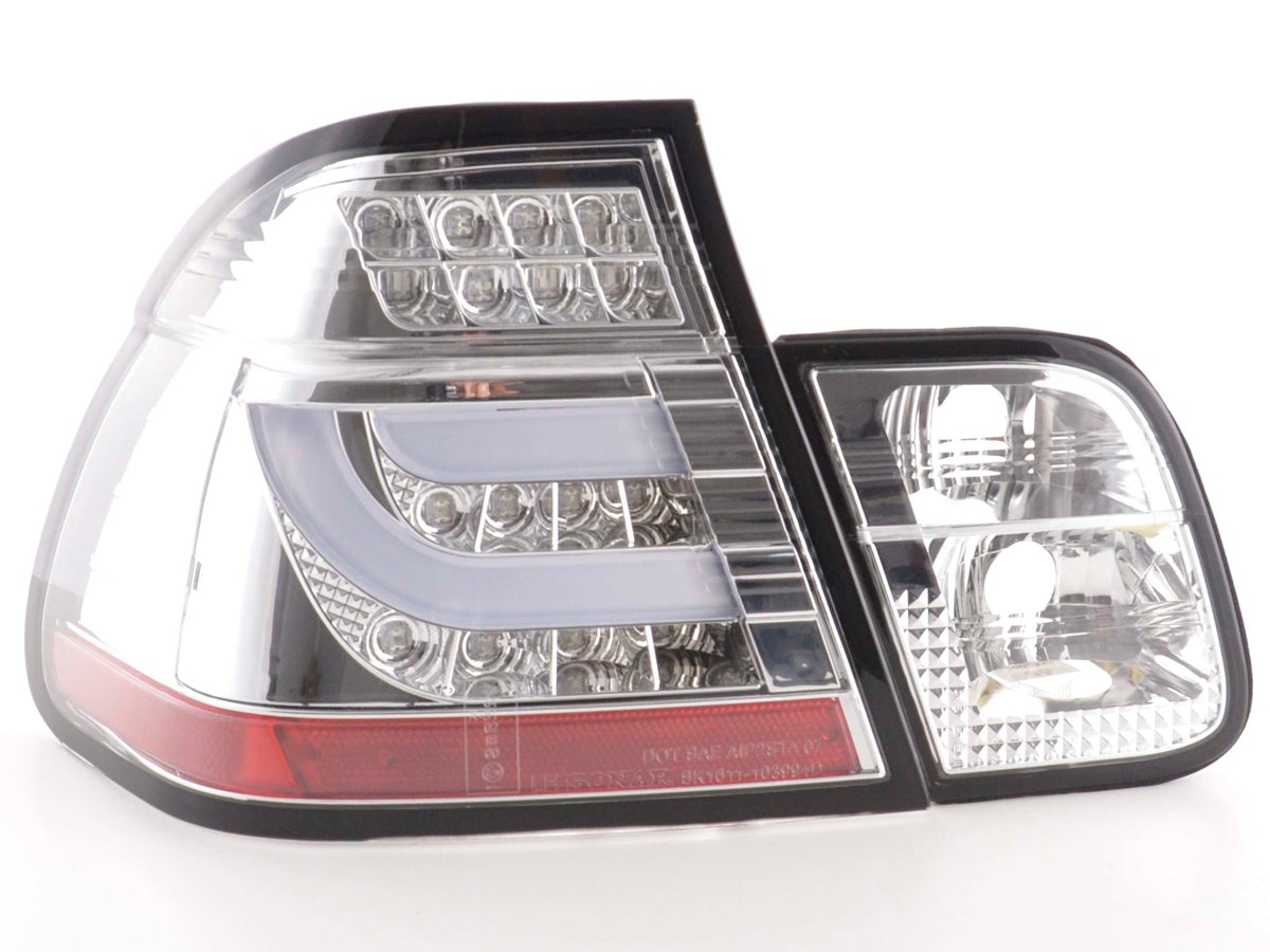 Pilotos Traseros Led Bmw 3Er E46 Limo 98-01 Cromo Lights > Rear/tail Lights