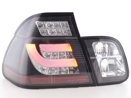 Juego De Luces Traseras Led Bmw 3-Series E46 Limo 98-01 Negro Lights > Rear/tail Lights