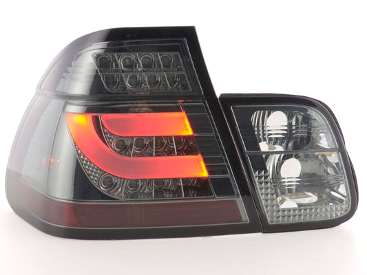 Juego De Luces Traseras Led Bmw 3-Series E46 Limo 98-01 Negro Lights > Rear/tail Lights