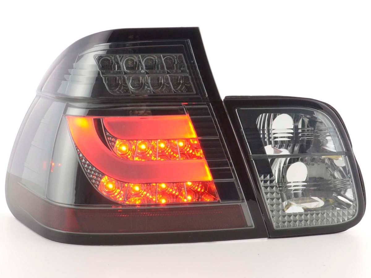 Juego De Luces Traseras Led Bmw 3-Series E46 Limo 98-01 Negro Lights > Rear/tail Lights