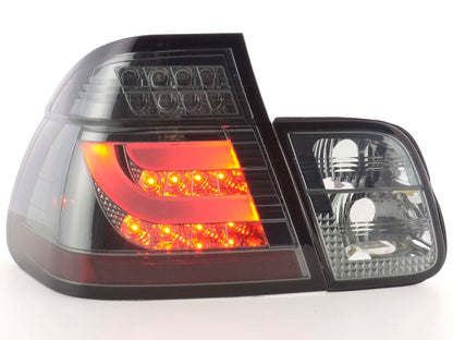 Juego De Luces Traseras Led Bmw 3-Series E46 Limo 98-01 Negro Lights > Rear/tail Lights