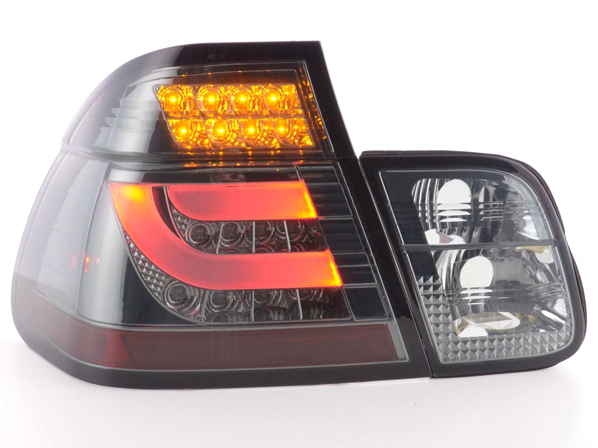 Juego De Luces Traseras Led Bmw 3-Series E46 Limo 98-01 Negro Lights > Rear/tail Lights