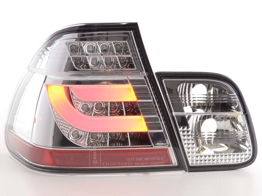 Pilotos Traseros Led Bmw Serie 3 E46 Berlina 02-05 Cromo Lights > Rear/tail Lights