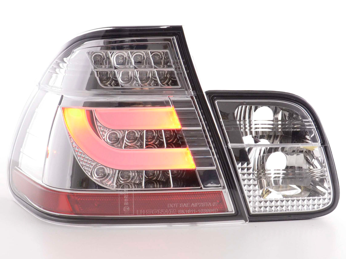 Pilotos Traseros Led Bmw Serie 3 E46 Berlina 02-05 Cromo Lights > Rear/tail Lights