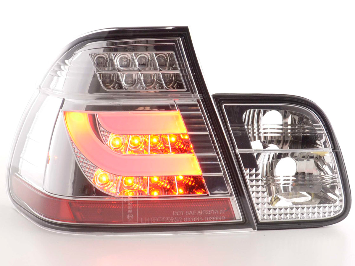 Pilotos Traseros Led Bmw Serie 3 E46 Berlina 02-05 Cromo Lights > Rear/tail Lights