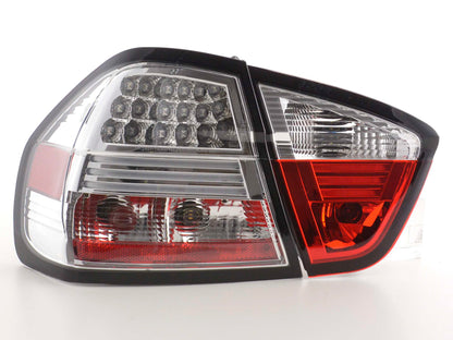 Faros delanteros traseros LED BMW Serie 3 E90 berlina 05-08 cromados