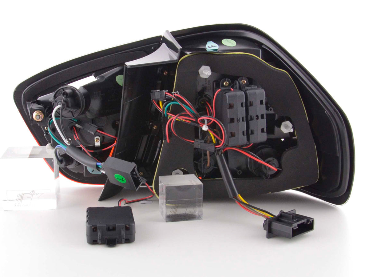 Faros delanteros traseros LED BMW Serie 3 E90 berlina 05-08 cromados