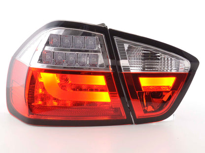 Pilotos traseros LED BMW Serie 3 E90 Berlina 05-08 rojo/transparente