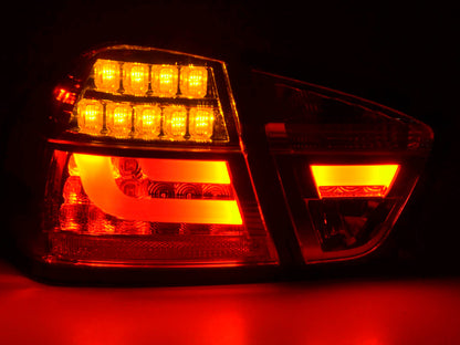 Pilotos traseros LED BMW Serie 3 E90 Berlina 05-08 rojo/transparente