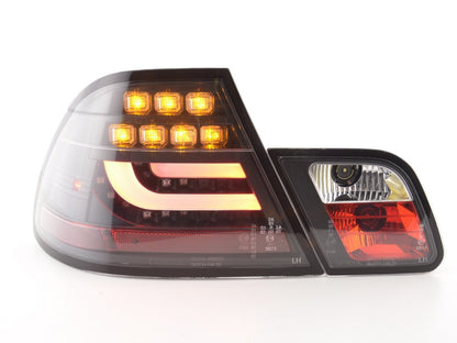 Juego De Luces Traseras Led Bmw Serie 3 E46 Coupe 99-02 Negro Lights > Rear/tail Lights