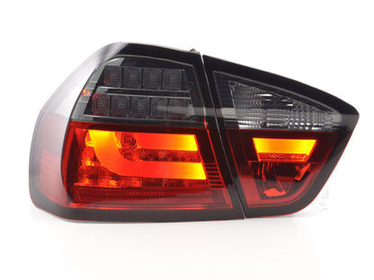 Pilotos traseros LED BMW Serie 3 E90 Berlina 05-08 rojo/negro