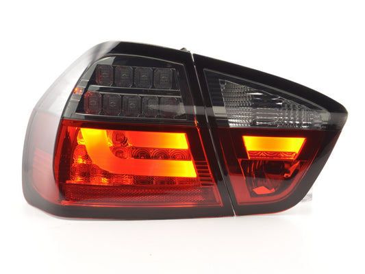 Pilotos traseros LED BMW Serie 3 E90 Berlina 05-08 rojo/negro