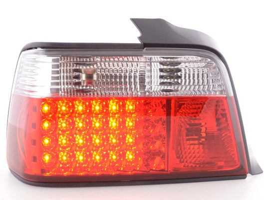 Pilotos Traseros Led Bmw Serie 3 Tipo Sedán E36 91-98 Rojo / Blanco Lights > Rear/tail Lights