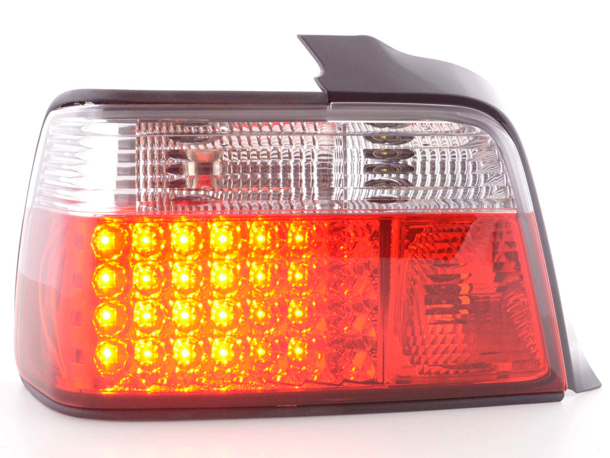 Pilotos Traseros Led Bmw Serie 3 Tipo Sedán E36 91-98 Rojo / Blanco Lights > Rear/tail Lights